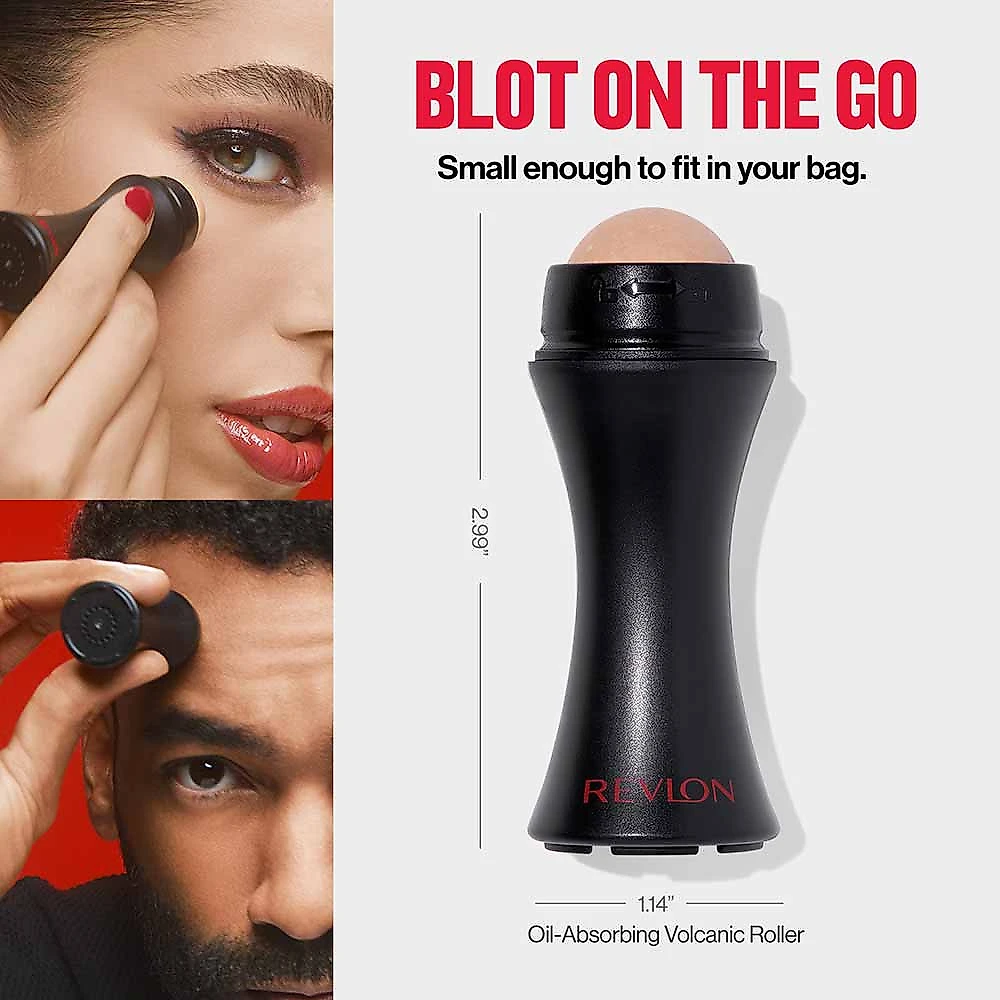 Rolo Facial para Controle da Oleosidade Revlon Volcanic Stone Roller 1Un