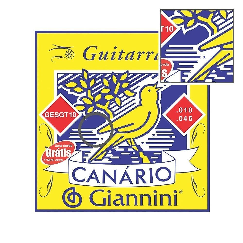 Encordoamento Para Guitarra Canario 0,10mm webcontinental-7890443014800