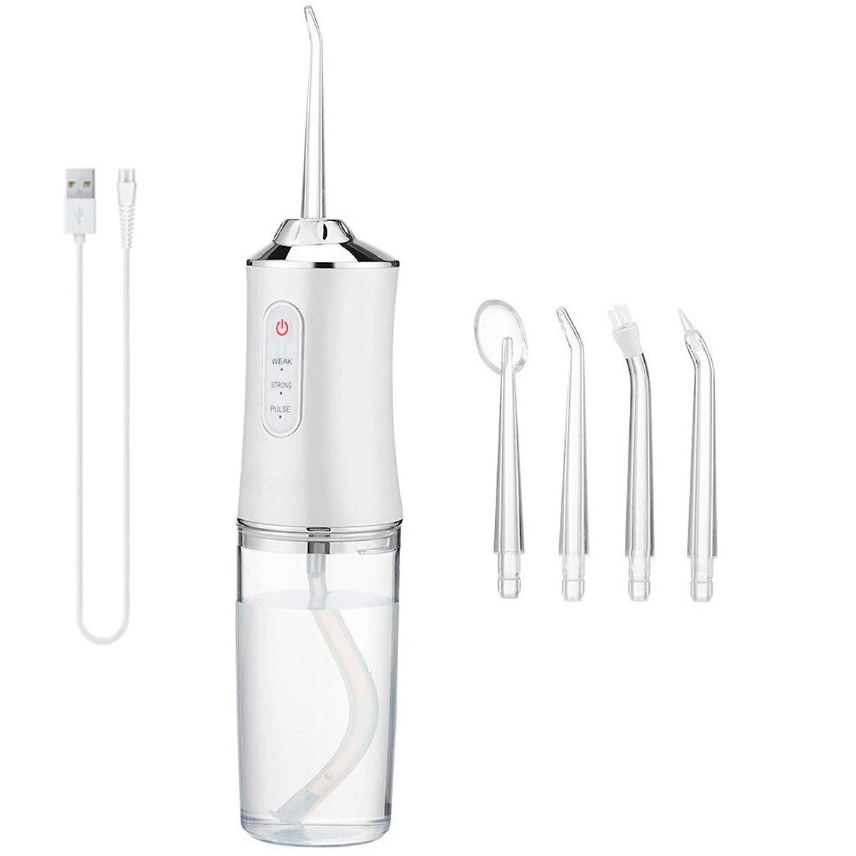 Miniatura Irrigador Oral Mornwell 2 Bicos Limpeza Profunda