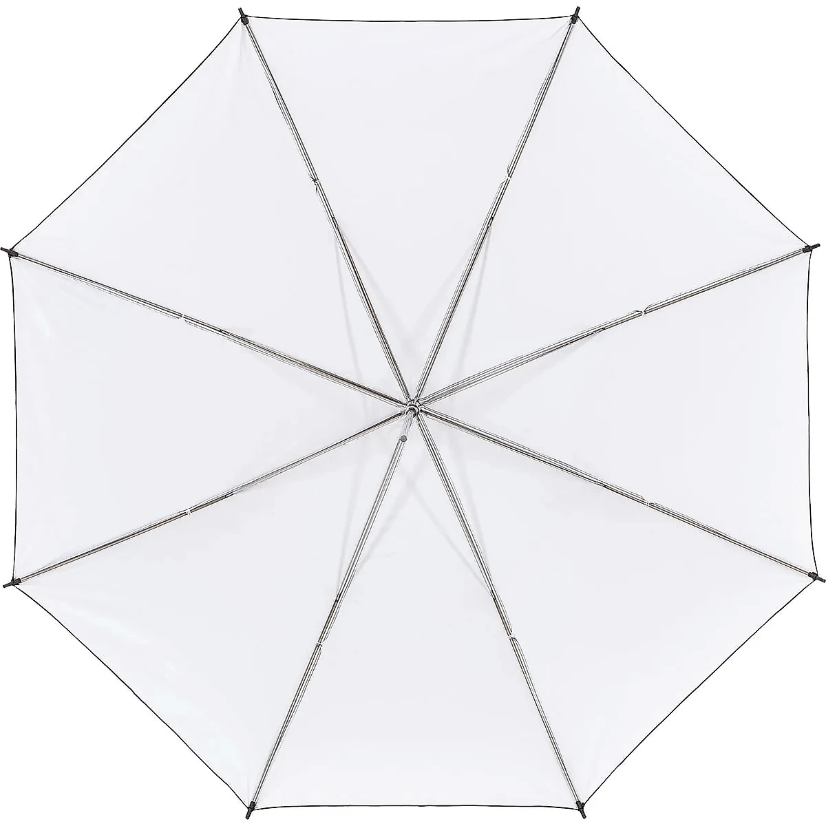 Sombrinha Refletora Preto/Branco 85cm Guarda-Chuva Fotográfico para Estúdio