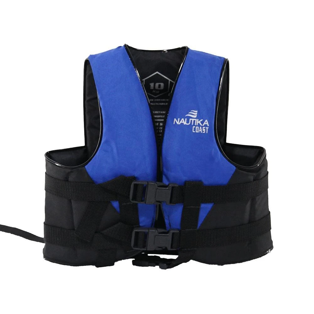 Colete coast 30kg azul e preto nautika