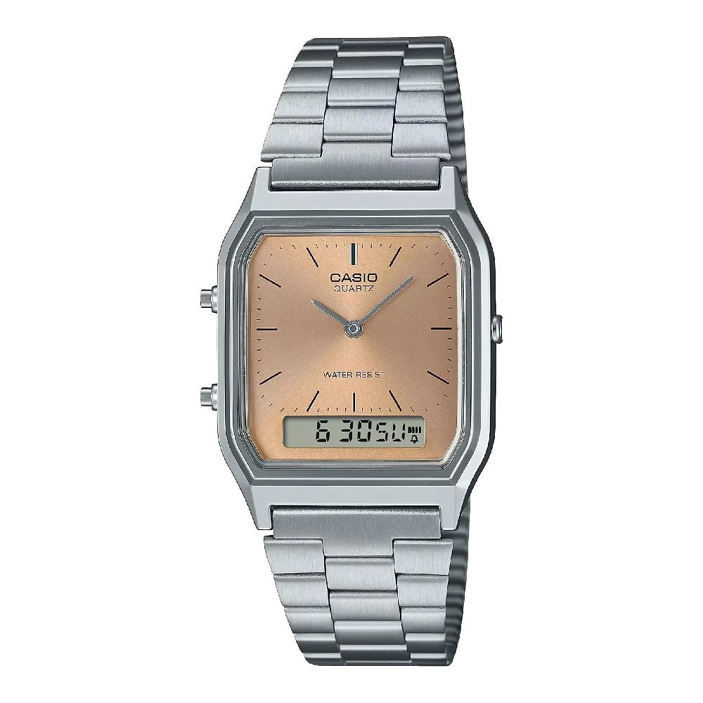 Relógio Casio Vintage AQ-230A-4AMQYDF Prata