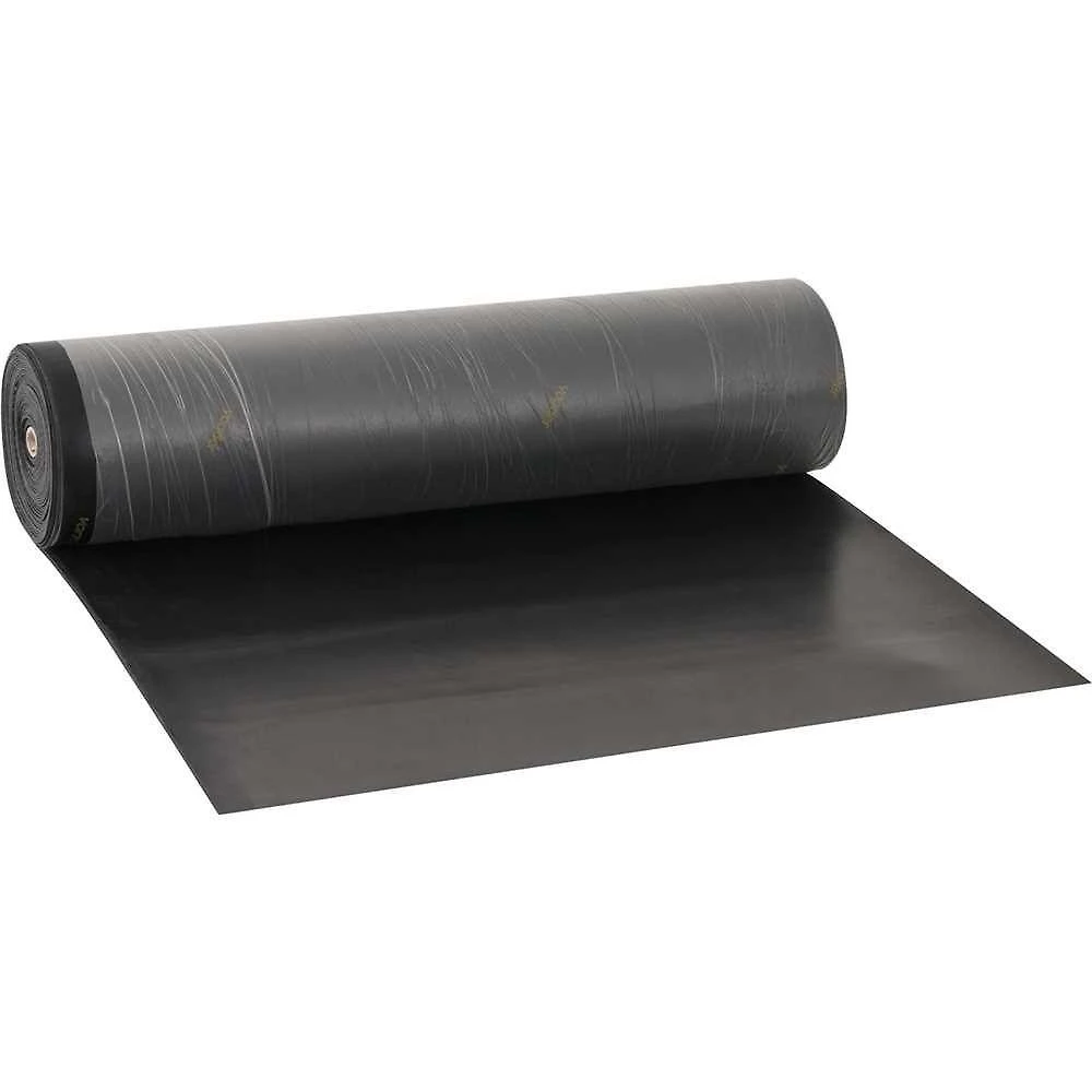 Lençol de Borracha Natural com Lona 1,6MM para Juntas Preto Vonder 100CM