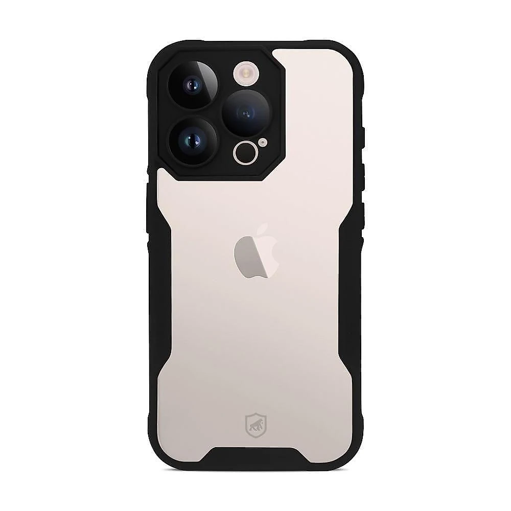 Kit Capa Dual Shock Sense E Pelicula Defender Pro Privacidade Para Iphone 15 Pro Max - Gshield