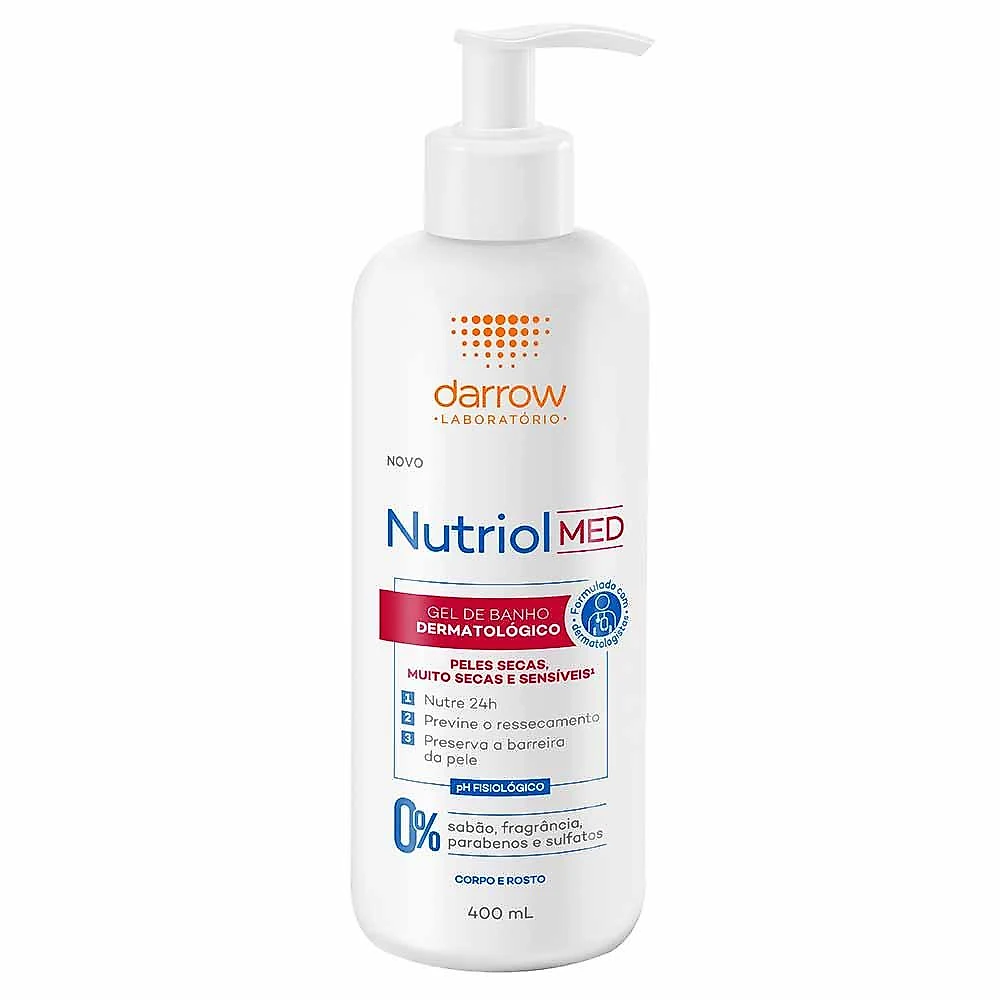 Gel de banho darrow nutriol med 400ml