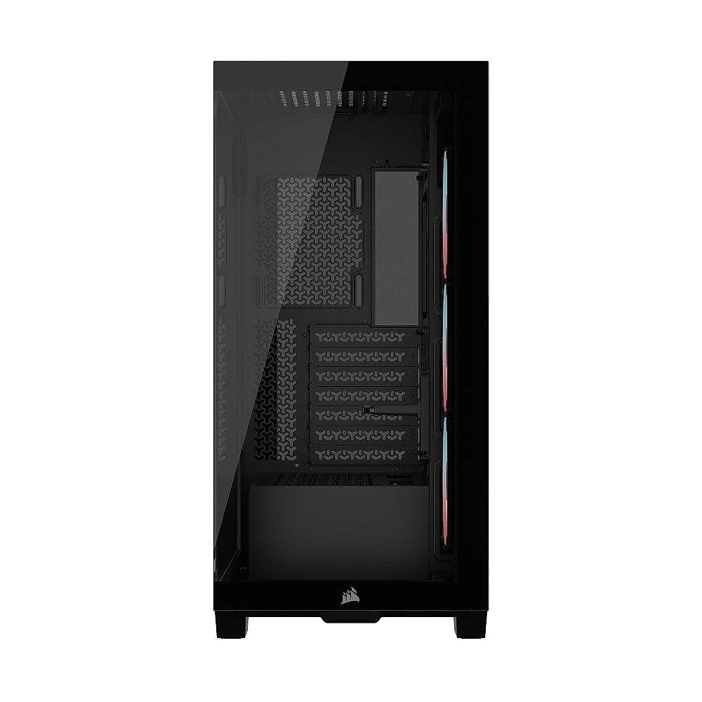 Gabinete Gamer Corsair 3500X LX-R, Mid-Tower, Vidro Temperado, 3 Fans LX120 RGB Inclusas, iCUE LINK, Preto - CC-9011324-WW