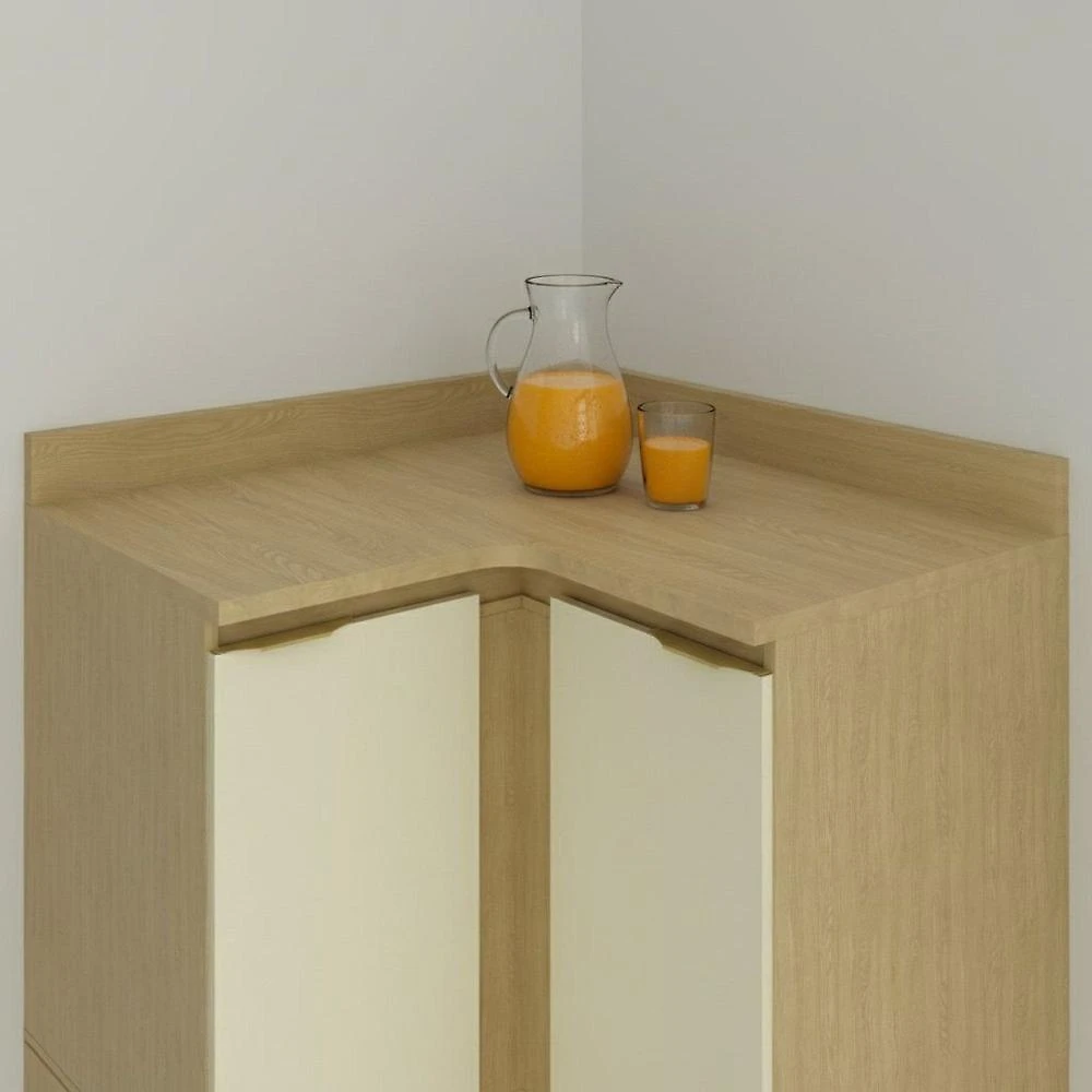 Tampo para Balcão de Canto L 90cm TM1255 Nanda Nature