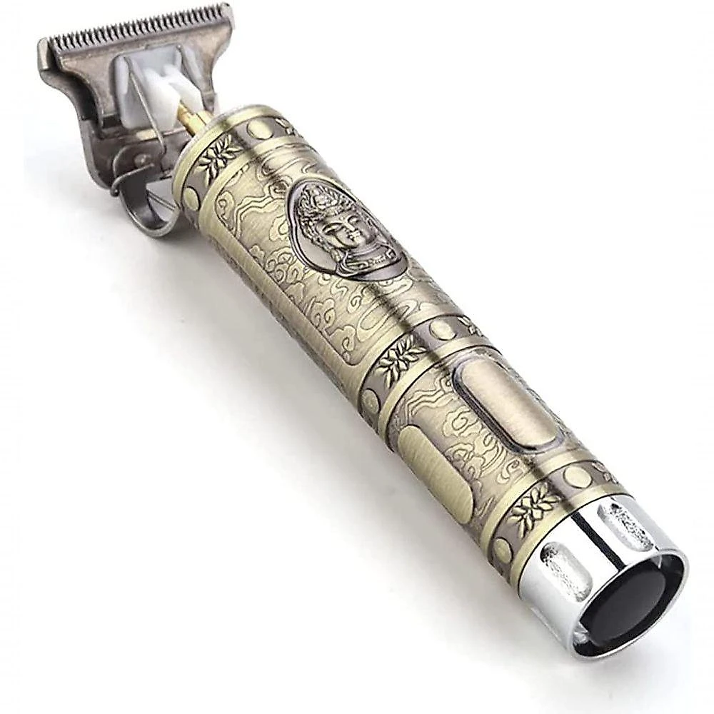 Máquina Acabamento Corte Cabelo Barba Profissional Q-2486 Buda