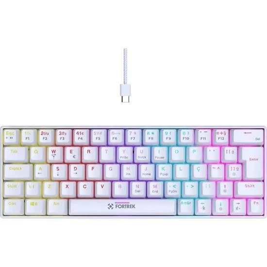 Teclado Gamer Mecânico Fortrek Gravity 65 Compact Switch