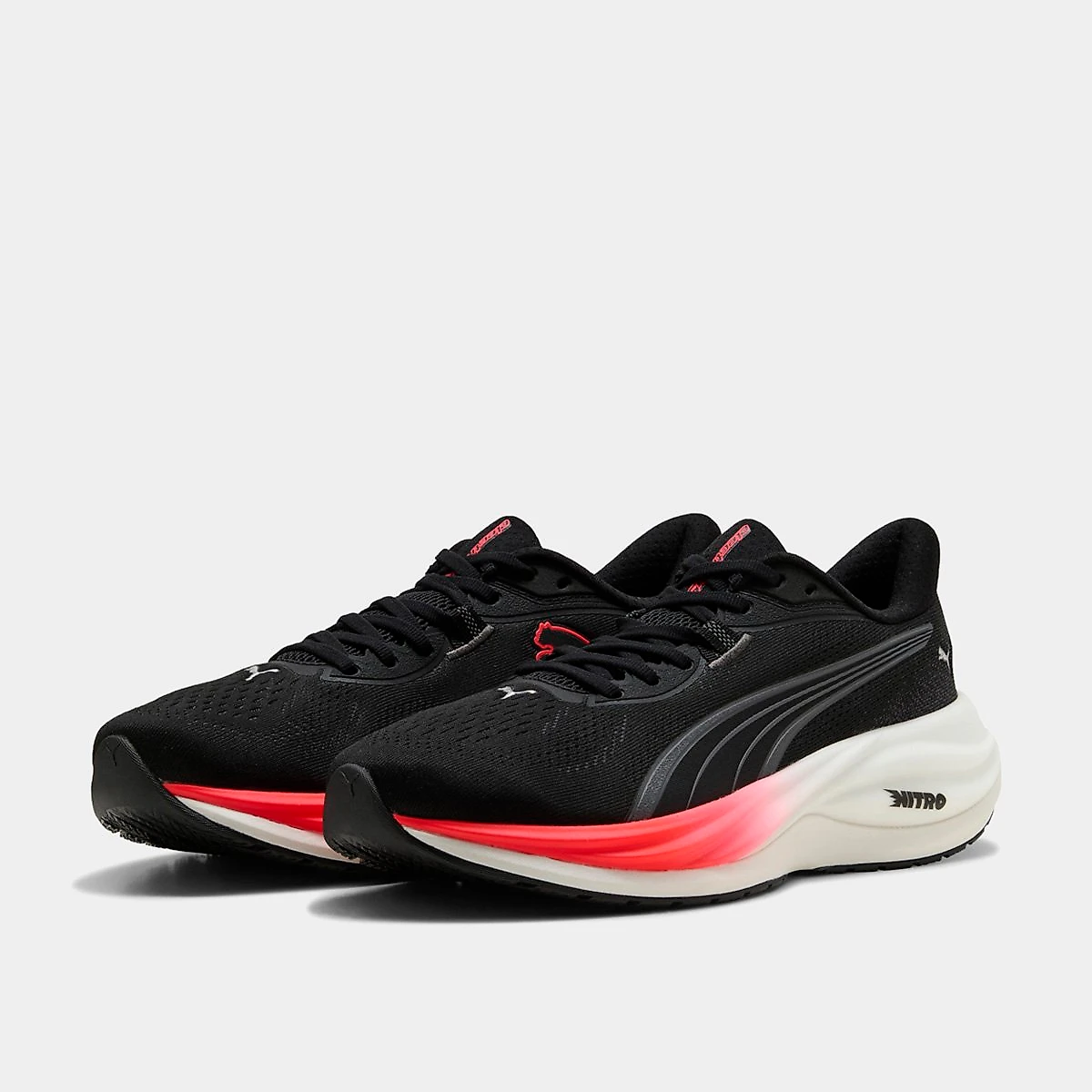 Tênis Puma Electrify Nitro 5 Preto+Vermelho - 37