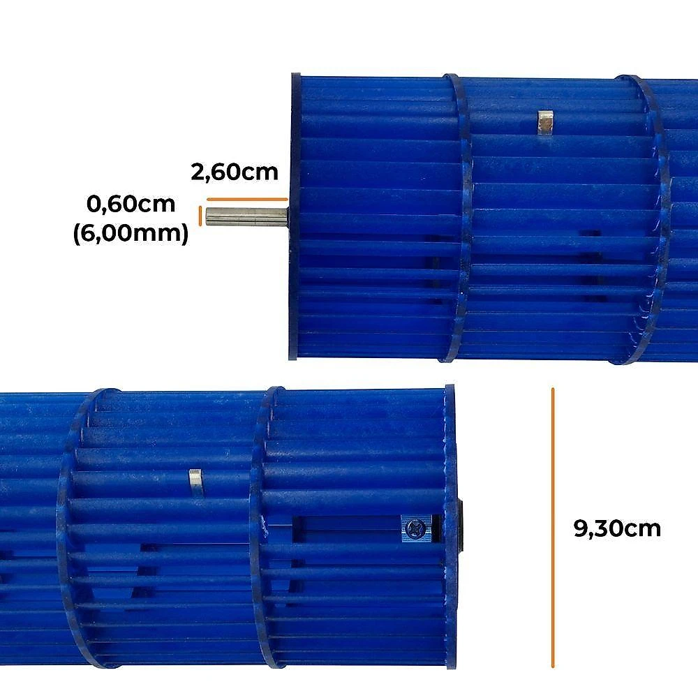 Turbina Evaporadora 9.000 Btus Agratto Eco Ecs9 Ecst9 Original