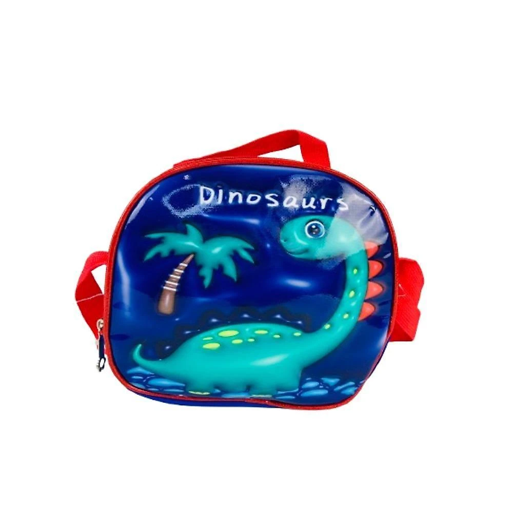 Kit Mochila Escolar Infantil com Rodinhas Yeet Dinossauro Impermeavel com Lancheira e Estojo Meninos