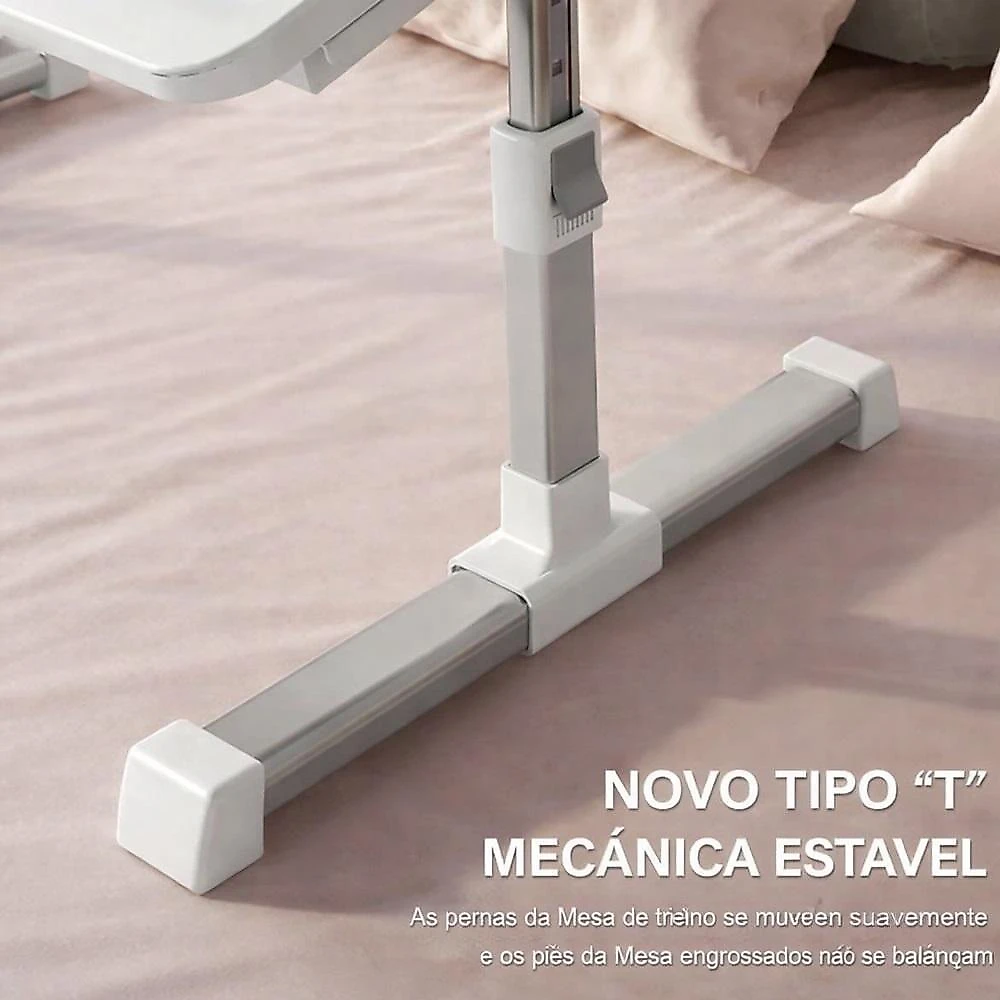 Mesa para Notebook Ajustável Dobrável para Cama e Sofá Preto Yeet