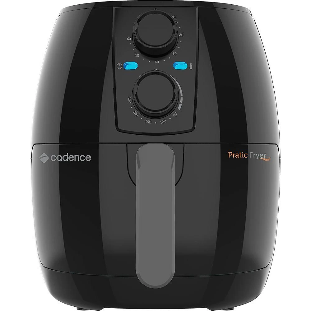 Fritadeira Sem óleo Cadence Pratic Fryer 3l 127v Preto Preto
