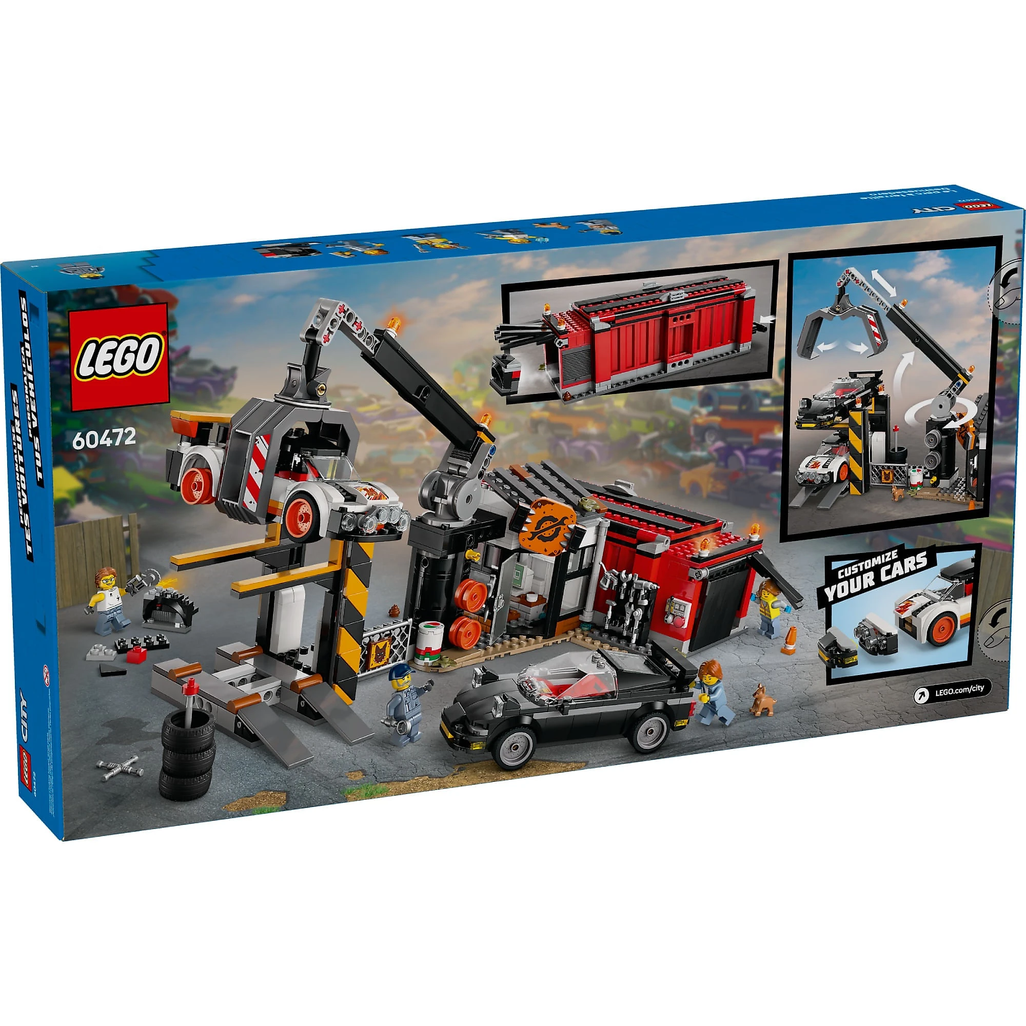 LEGO® City - Ferro-velho com carros