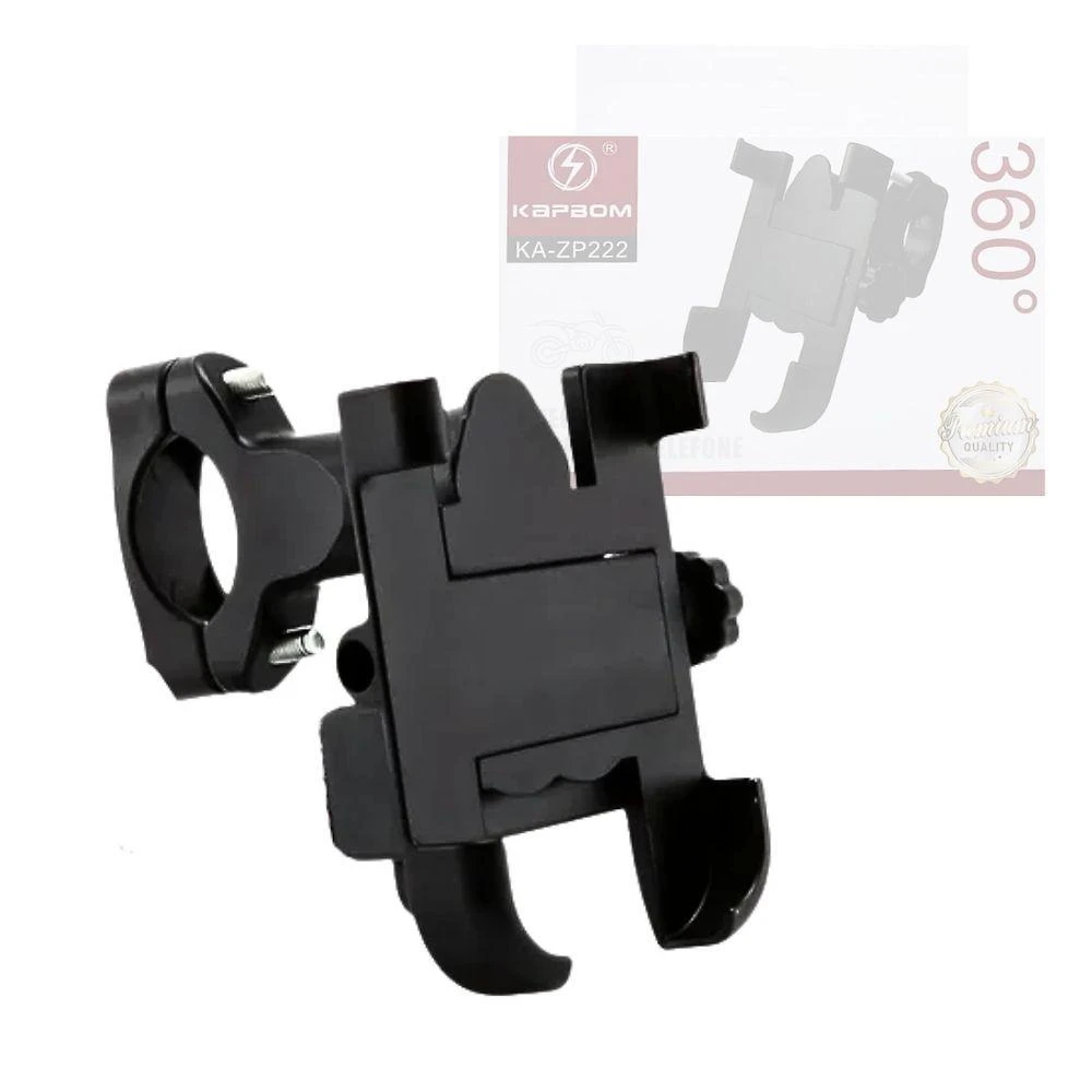 Suporte Celular Para Moto Bicicleta Universal Com Regulagem