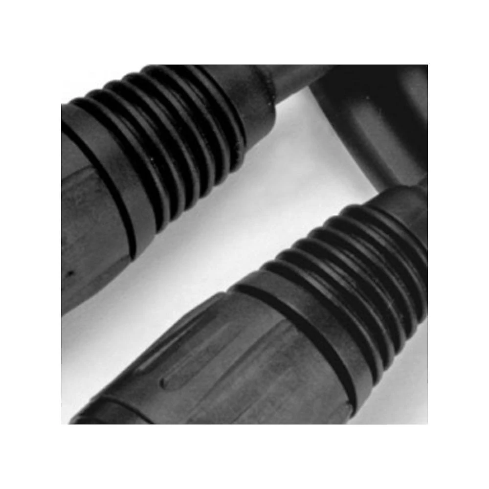 Cabo XLR Ninja SC-20 com Transmissão Clara sem Interferências Revestimento Resistente Preto Santo