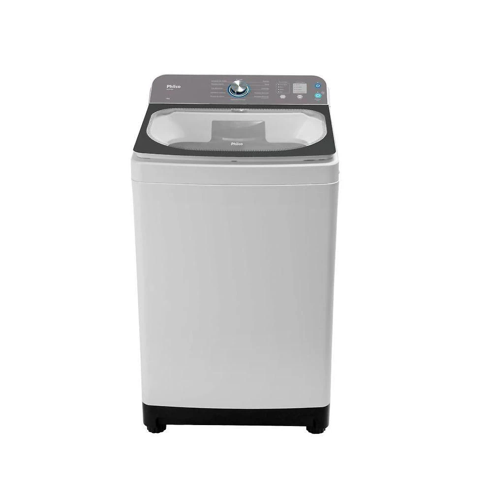 Máquina De Lavar Philco PLR14A 14kg 12 Tipos De Lavagem Branco 220V