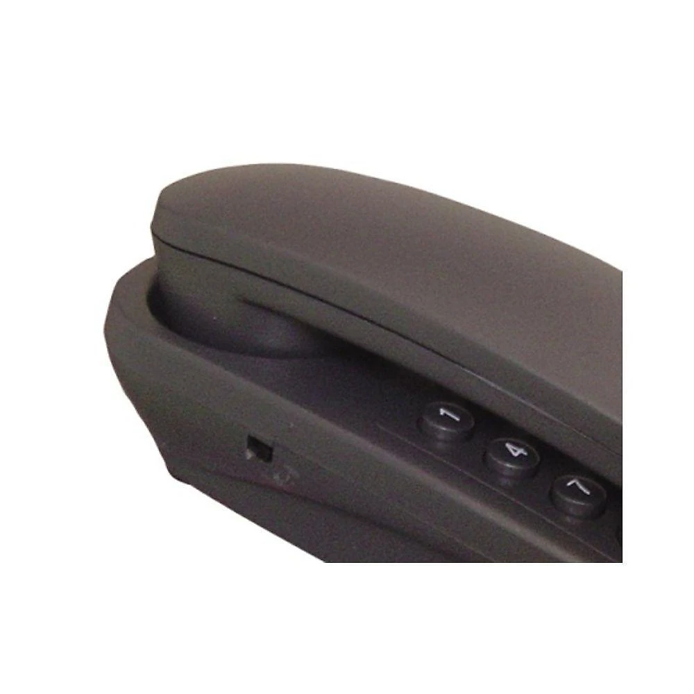 Telefone com Fio Multitoc Gondola com Fio com Campainha Ajustável e Teclas de Função Grafite