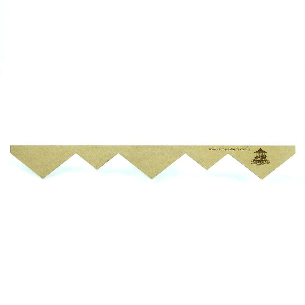 Régua para Barrado Mdf Zag