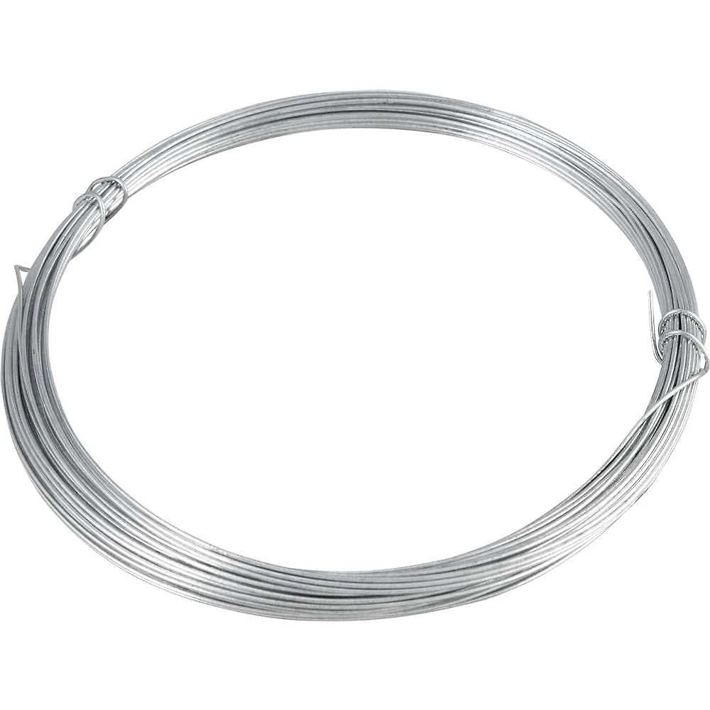 Arame Galvanizado 22 BWG 0,71mm 10 Metros Aço Macio Zincado Vonder