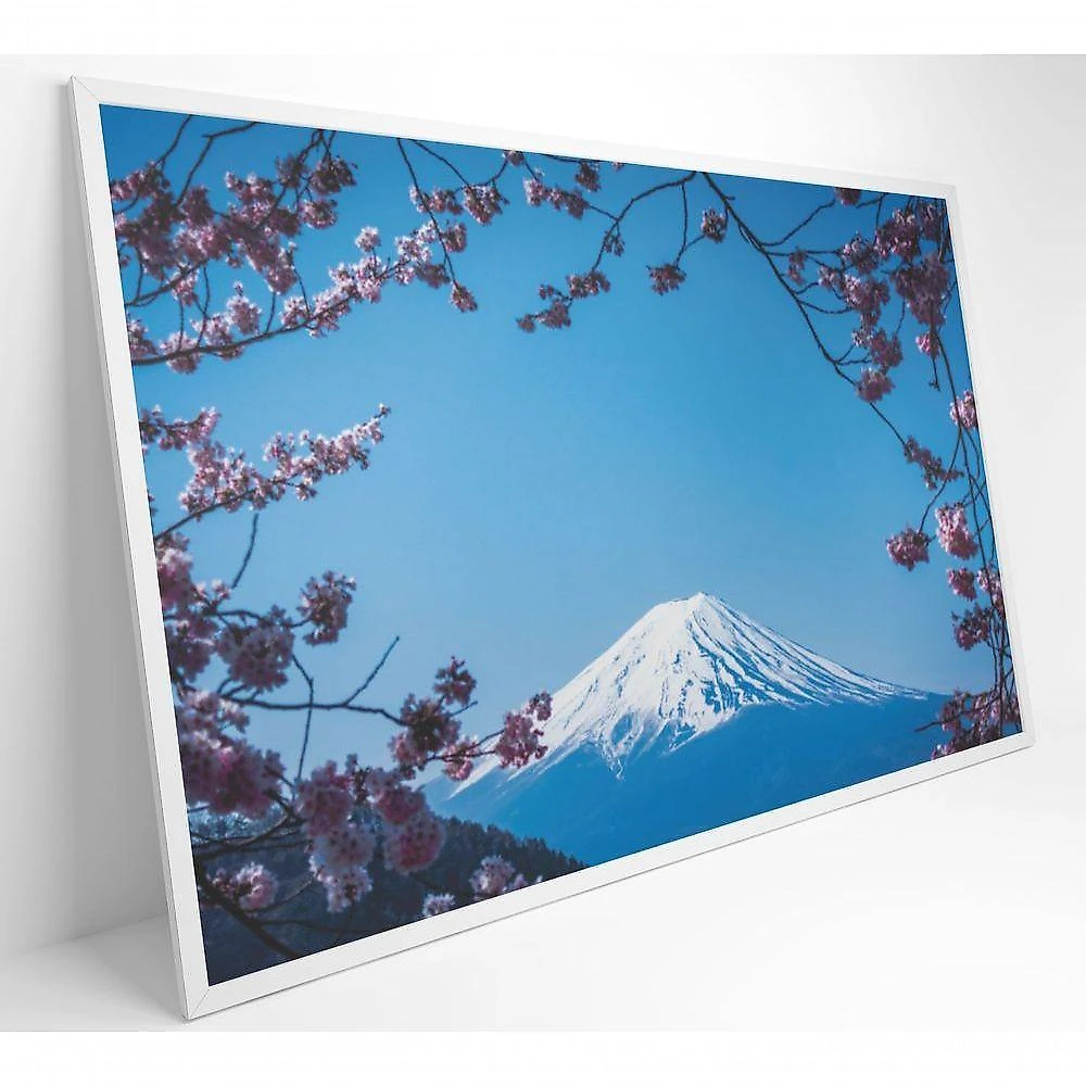 Quadro Monte Fuji 90x60 Cm Tecido Canvas
