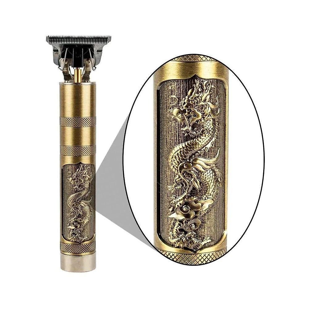 Aparador De Cabelo E Barba Dragon 4 Pentes 1,5mm-4mm Usb