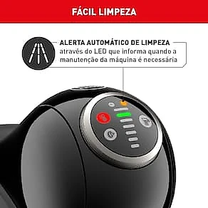 Cafeteira Expresso Arno Dolce Gusto Genio S Plus DGS2 - Preta 110V