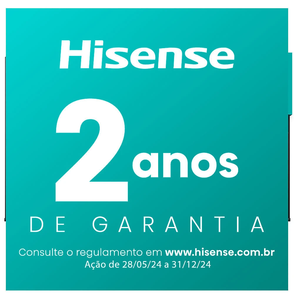 Miniatura Smart TV Hisense UHD 4K DLED 65" Polegadas 65A6K com Sleep Timer, Entrada HDMI e Wi-Fi Bivolt
