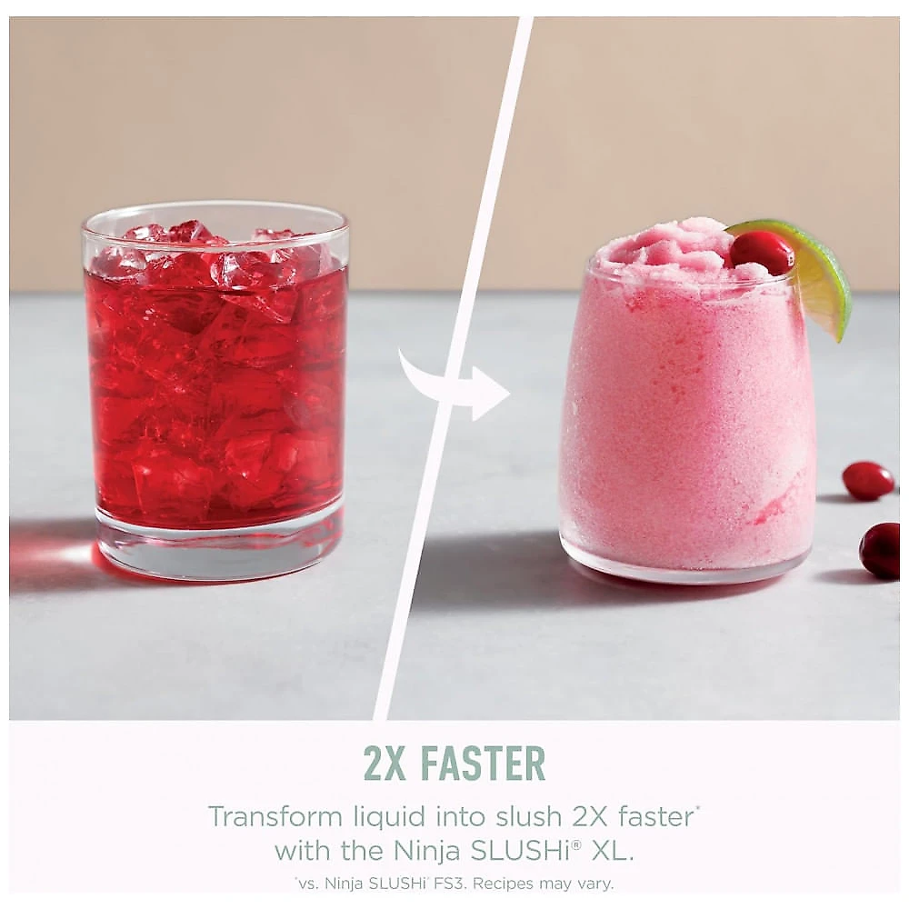 Máquina de Frozen Drink Ninja SLUSHi XL FS601GN 10+ Porções Verde