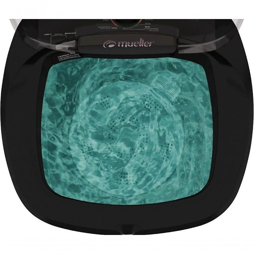 Lavadora Semiautomática Mueller Family Lite 10kg Preta 220v 220V