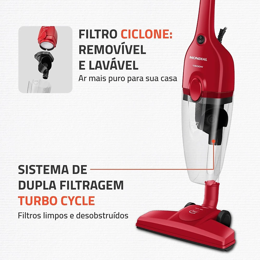 Miniatura ASPIRADOR PO AP-40-R 127V/60Hz
