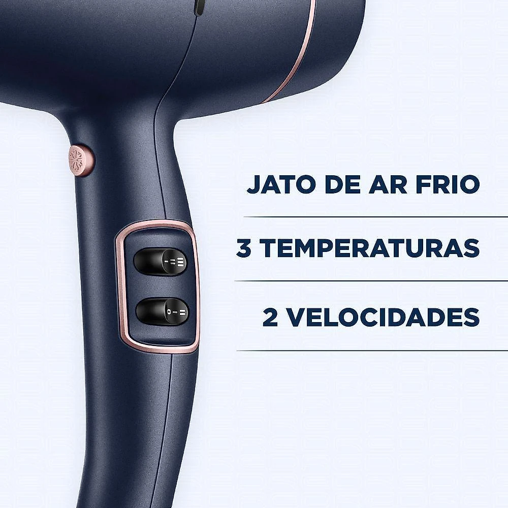 Secador De Cabelos Infrared Mondial - Scp-01-ir Sec Cabelos Prof Scp-01-ir 220v/60hz
