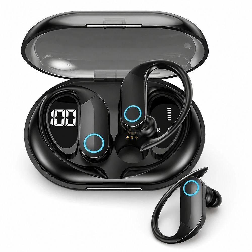 Fone de Ouvido Bluetooth MDM Arc à Prova D'água e Suor com Bateria 4 Horas para Esportes Preto