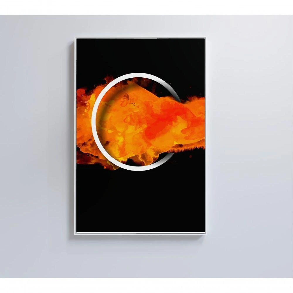 Quadro Circulo Playstation 60x40 Cm Tecido Canvas