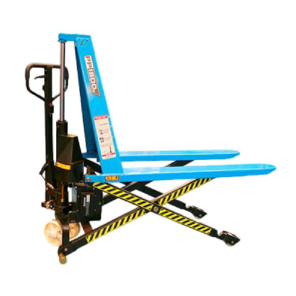 Carro Pantografico Eletrico PP 1500 para Elevacao de Cargas 1500kg Tracao Manual