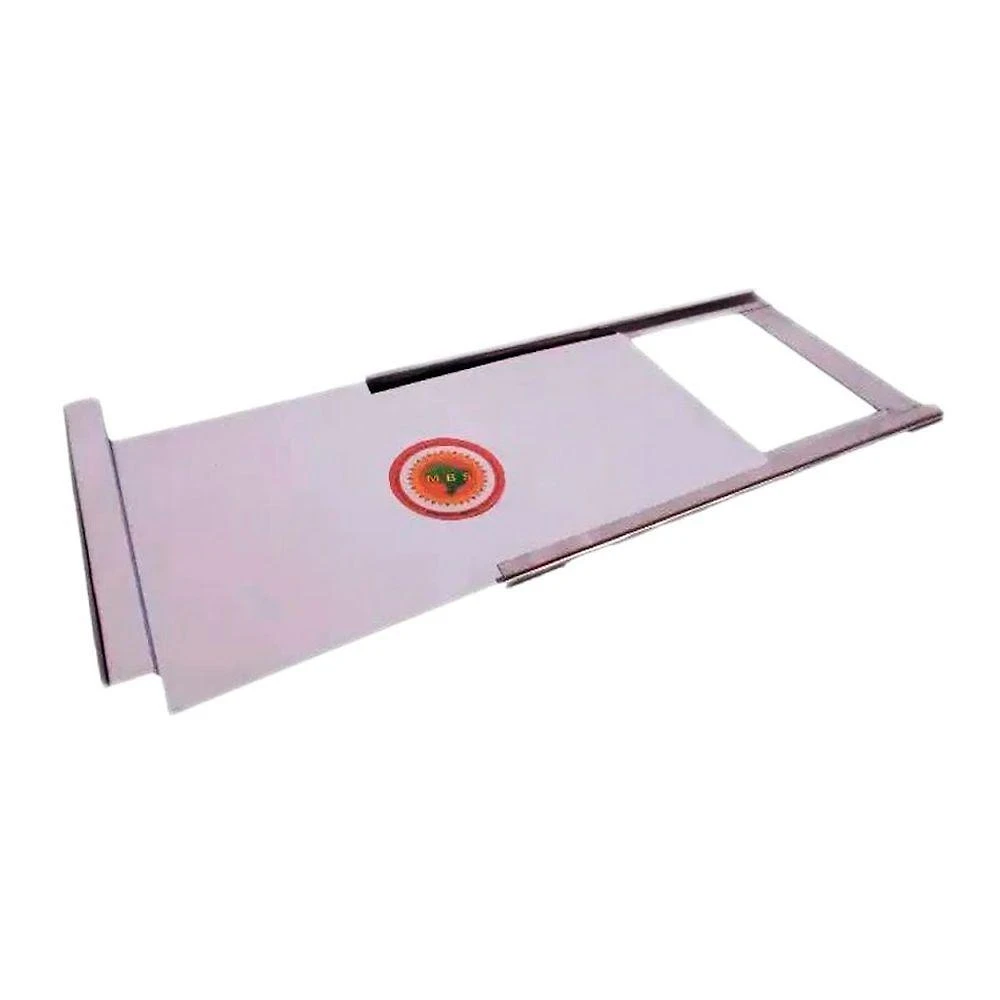 Registro Regulador de Fumaça Fogão a Lenha Brassol Inox 0,15mm 30x15cm