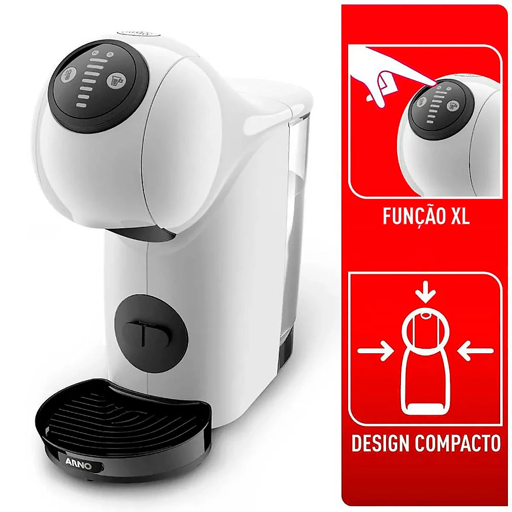 Cafeteira Expresso Dolce Gusto Genio Basic Arno Branco - 110V