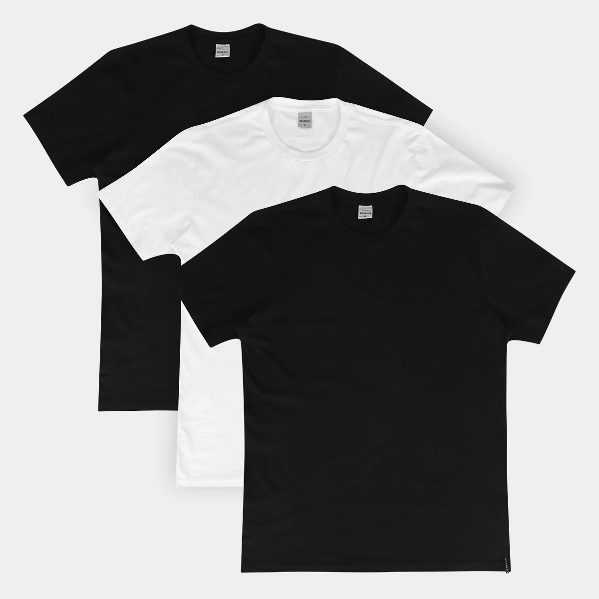 Kit Camiseta Nicoboco Slim Fit Duo Com 3 Masculina