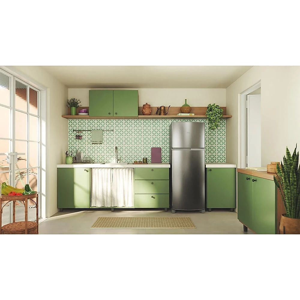 Geladeira Consul CRM40MK Duplex 333 Litros Frost Free Inox - 110V
