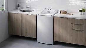 Máquina de Lavar 9kg Electrolux LED09 Efficient Care Turbo Centrifugação Branca 110V