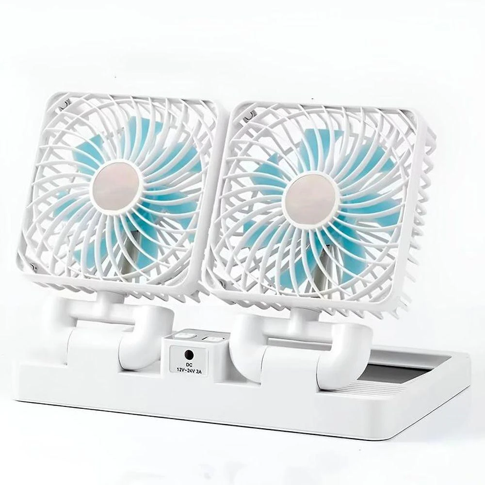 Ventilador Portátil Com Painel Solar E 3 Velocidades – Dobrável E Recarregável Usb