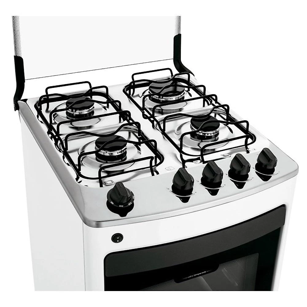Geladeira Consul Frost Free Duplex, CRM56FB 451 Litros e Fogão 4 Bocas Consul CFO4NAB, Branco 220 Volts