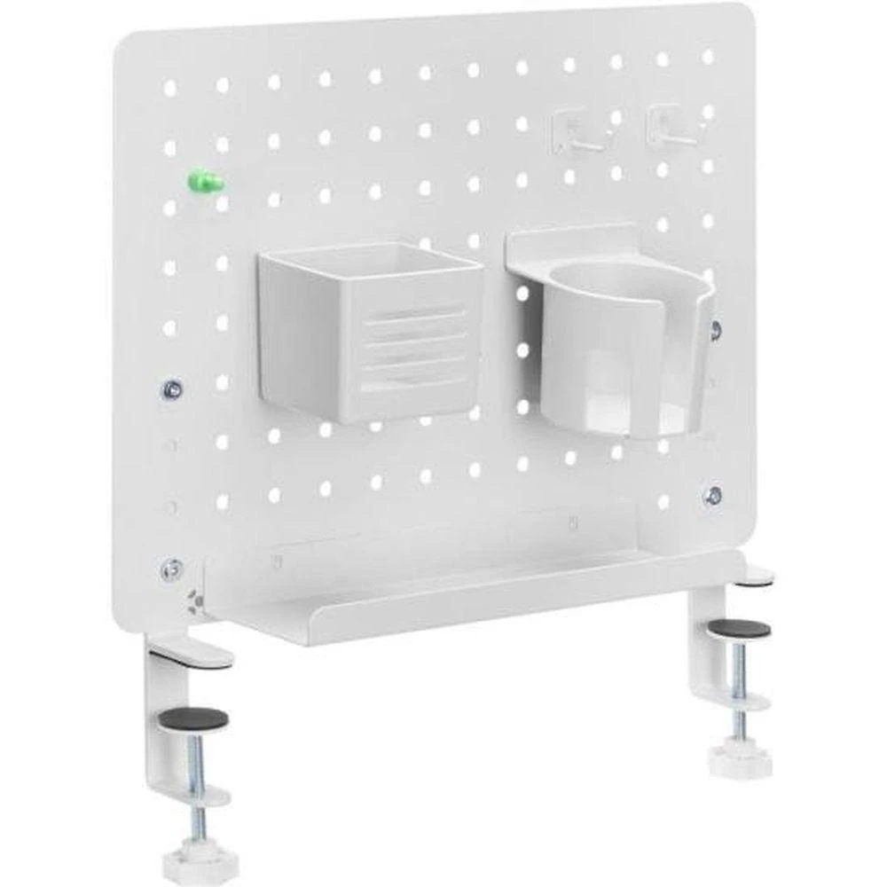 Painel Organizador Fortrek Grid Space Office para Ambiente Organizado e Estiloso Branco