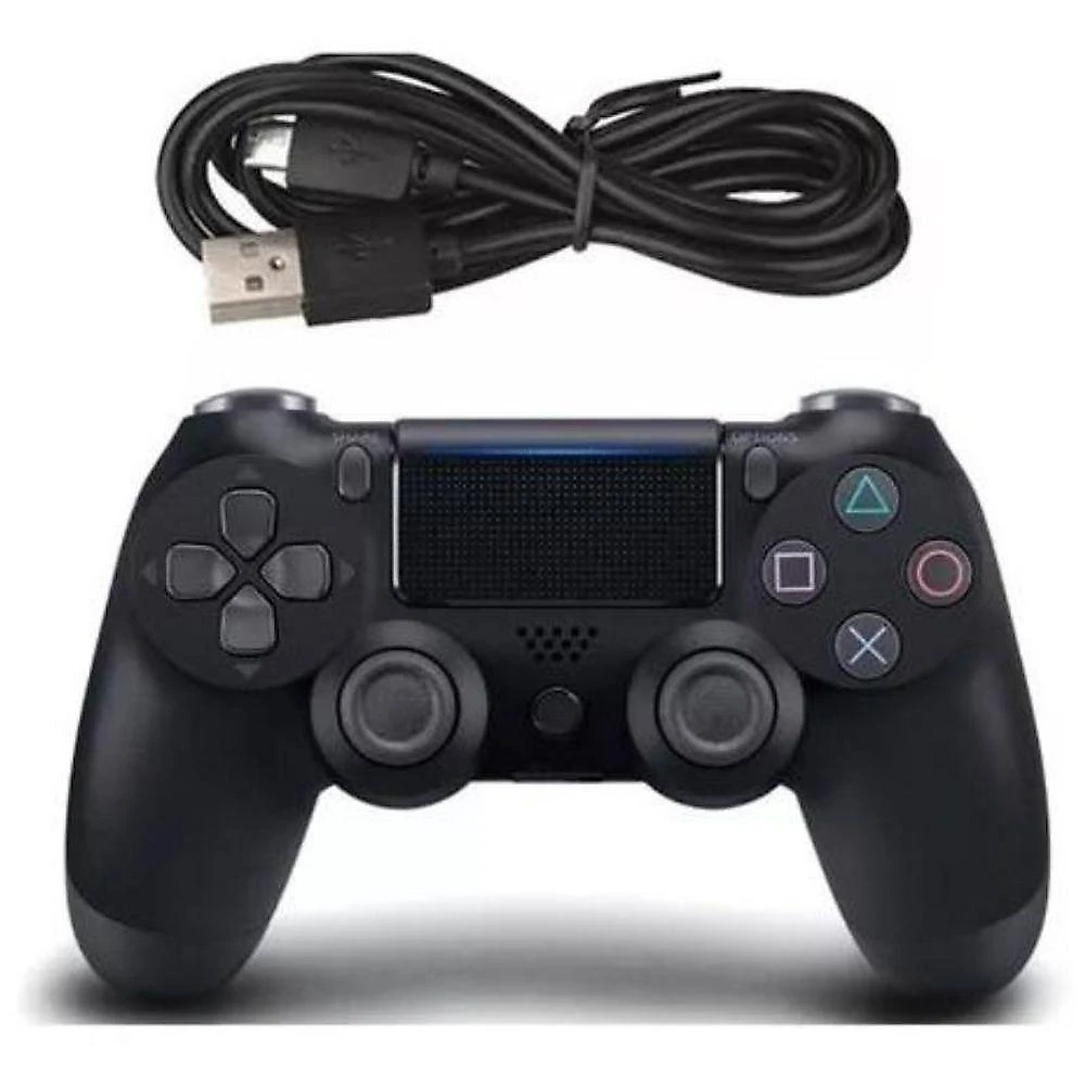 Controle sem Fio para Ps4 e Pc Aquilae Joystick com Bateria Recarregável Preto