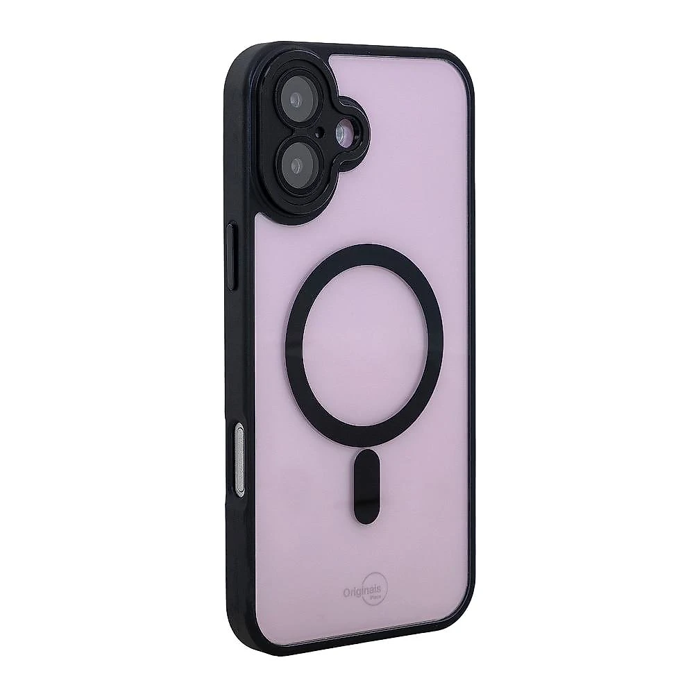 Capa iPhone 16 Plus Originais iPlace, Poli com Proteção de Câmera e Indução, Preta 