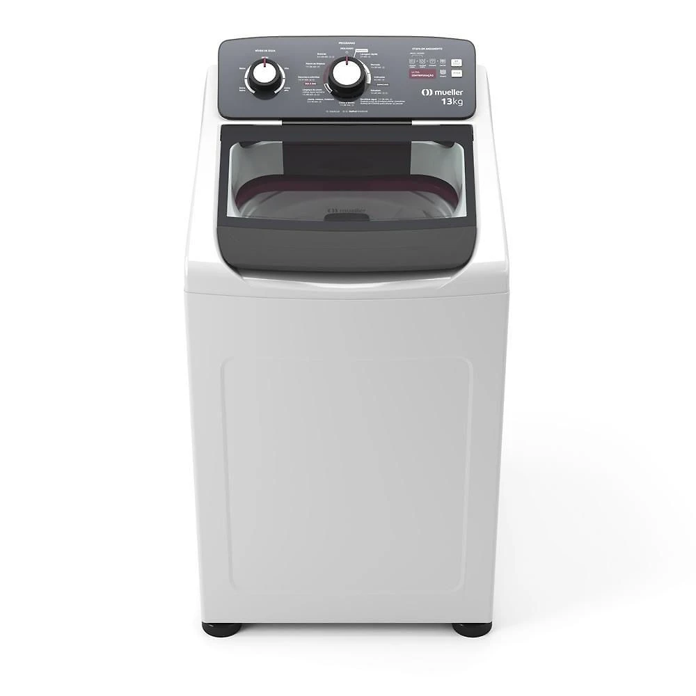 Máquina De Lavar Mueller 13kg Automática Com Ultracentrifugação E Ciclo Rápido Branca Mla13 220v