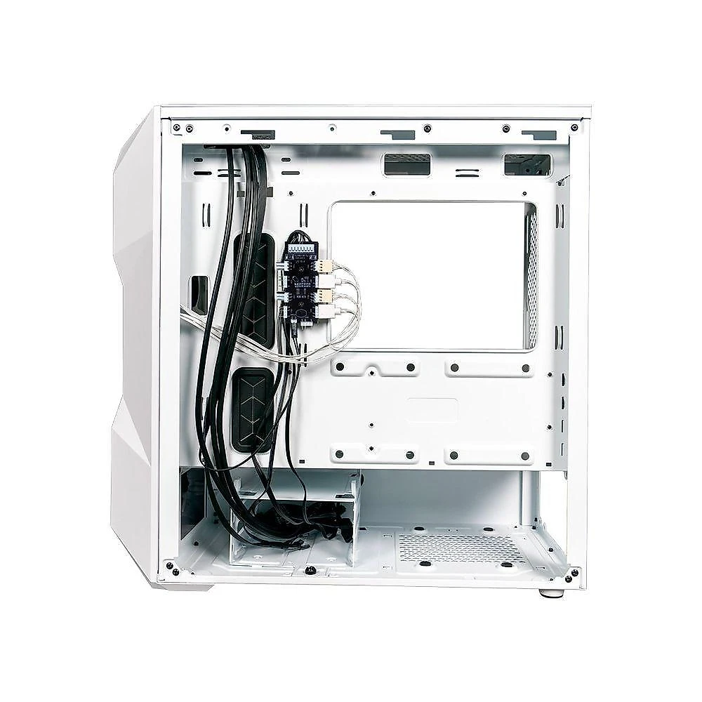 Gabinete Td300 Mesh - Mini Tower - Lateral De Vidro Temperado - Branco - Td300-wgnn-s00