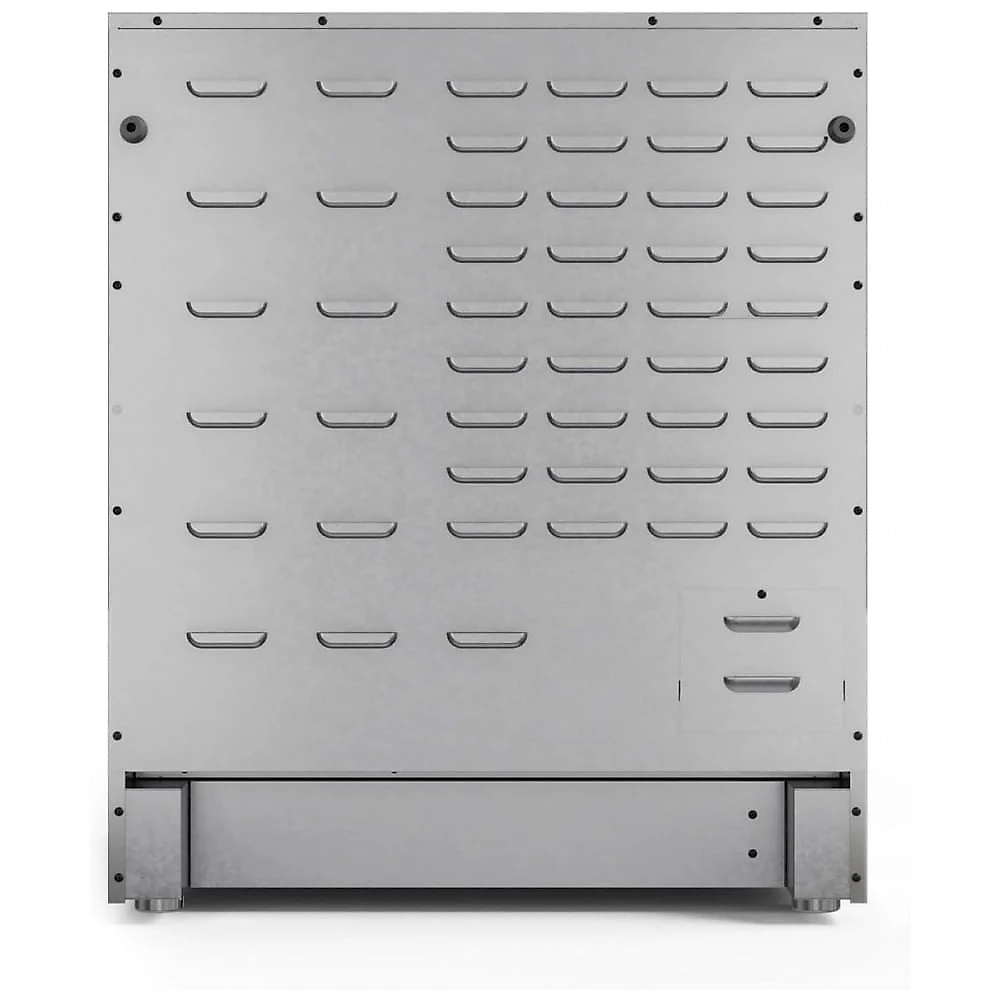 Fogão elétrico de piso 76cm Thor Kitchen Gordon Ramsay vidro cerâmico 5 zonas forno elétrico 129L convecção e grill 220V