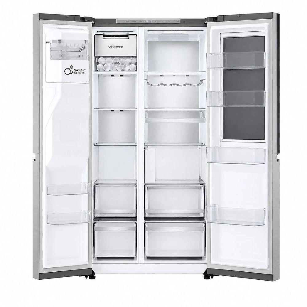 Geladeira LG Side By Side Frost Free Inverter 628L GC-X267GL5P Inox Bivolt